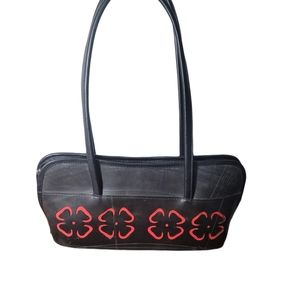 Black Handbag Made From Recycled Tires!